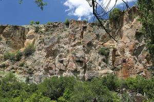 Ihlara-Tal in Kappadokien, Türkei foto