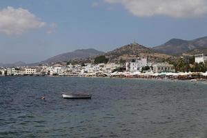 stadt bodrum in der stadt mugla, türkei foto