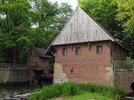 Wassermühle in Westfalen foto