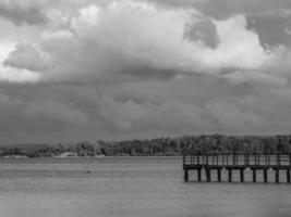 Der Strand von Eckernförde in Deutschland foto