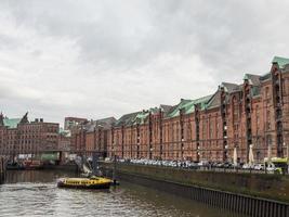 die stadt hamburg in deutschland foto