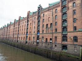 die stadt hamburg in deutschland foto