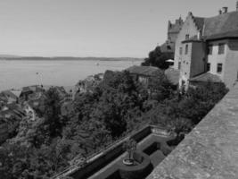 die stadt meersburg am bodensee foto