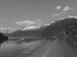 Fjordkreuzfahrt norwegen foto