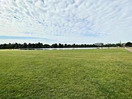 ein blick auf den kensington park in london foto