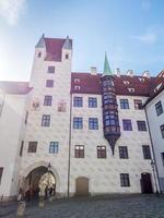 Affenturm des alten Hofes in München foto