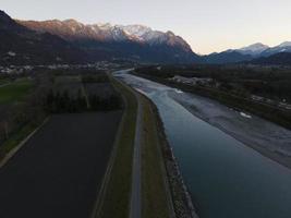 Blick auf das Rheintal foto