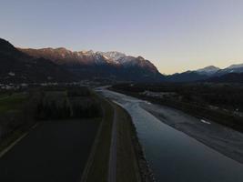 Blick auf das Rheintal foto