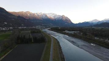 Berge in liechtenstein foto