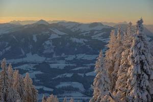 Winter Berglandschaft foto