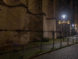 Weihnachtszeit in Bocholt in Deutschland foto