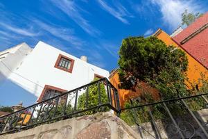 Zacatecas, Mexiko, farbenfrohe koloniale Altstadtstraßen im historischen Zentrum in der Nähe der zentralen Kathedrale foto