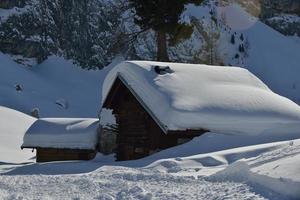 Berg Winter Natur foto