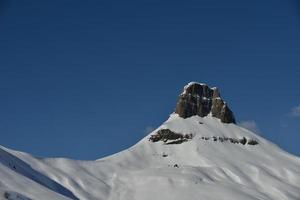 Berg Winter Natur foto