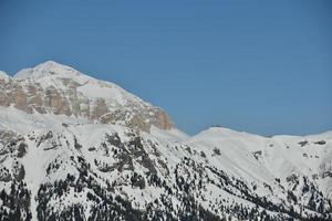 Berg Winter Natur foto