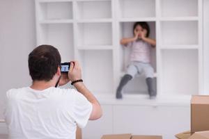 Fotoshooting mit Kindermodel foto
