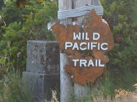 Wild Pacific Trail-Schild foto