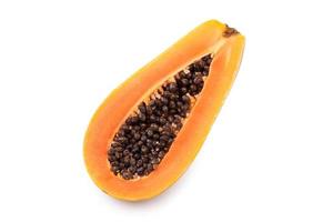 frische und leckere Papaya foto