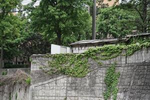 Die alte Mauer von Anyang, Korea foto