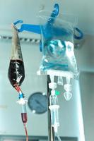 Infusion im Krankenhaus foto