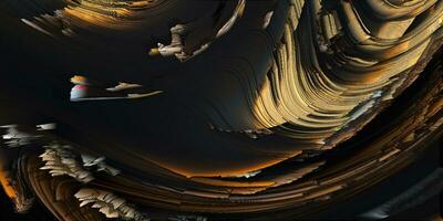 Holzfaser dunkelbraun abstrakter Hintergrund hochwertige Texturdetails foto