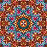 buntes Mandala Blumenmuster Boho symmetrisch 981 foto