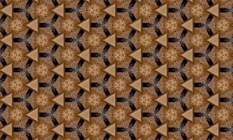 mehrfarbiges Mosaikmuster-Kaleidoskop. Hintergrund, Textur. hochwertige Abbildung foto