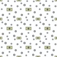 Dollar Muster Währung Hintergrund foto