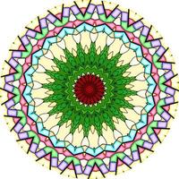 Mandala-Hintergrund mit tollen Farben. ungewöhnliche Blütenform. orientalisch., Anti-Stress-Therapiemuster. Designelemente weben foto