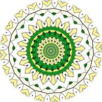 abstraktes Blumenornament für Druck und Dekoration. süßes mandala für stoff- und textildesign foto