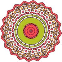 abstrakte bunte Mandala-Hintergrund. Anti-Stress-Therapiemuster foto