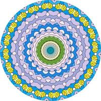 abstrakte bunte Mandala-Hintergrund foto