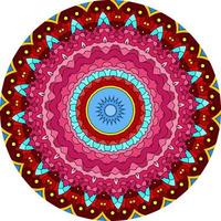 Blumen-Mandala. vintage dekorative elemente. orientalisches Muster foto
