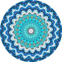 Mandala-Hintergrund mit tollen Farben Anti-Stress-Therapie-Muster. foto