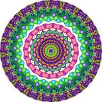 Mandala-Hintergrund mit tollen Farben. Anti-Stress-Therapiemuster foto