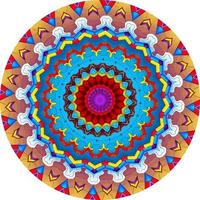 Mandala-Hintergrund mit tollen Farben. Designelemente weben foto