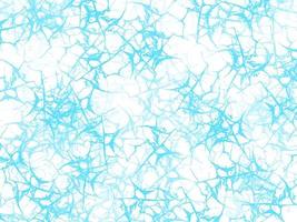 Illustration eines blauen Spinnennetzes auf weißem Hintergrund. chaotisch zarte Muster foto