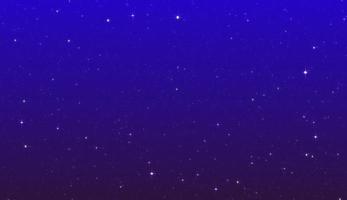 Nachthimmel mit funkelnden Sternen auf schwarzem Hintergrund foto