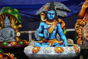 Bild des indischen Gottes Lord Shiva. foto