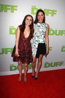 los angeles, feb 12 - mae whitman, aubrey plaza bei der the duff los angeles premiere bei tcl chinese 6 theatres am 12. februar 2015 in los angeles, ca foto