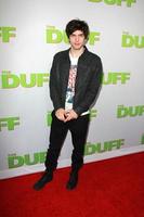 los angeles, feb 12 - carter jenkins bei der the duff los angeles premiere in einem tcl chinese 6 theater am 12. februar 2015 in los angeles, ca foto