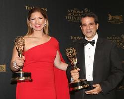 Los Angeles, 1. Mai - Gabriela Natale, Andre Suarez bei den 43. Daytime Emmy Awards im Westin Bonaventure Hotel am 1. Mai 2016 in Los Angeles, ca foto