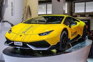 frankfurt - september 2015 lamborghini huracan lp 610-4 coupe spyder foto