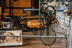 sinsheim, deutschland - mai 2022 benz patent motorwagen modell 1 1886 foto