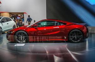 frankfurt - sept 2015 honda nsx concept präsentiert auf der iaa intern foto