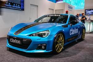 frankfurt - september 2015 subaru brz clarion präsentiert auf der iaa inter foto