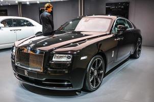 frankfurt - september 2015 rolls-royce wraith präsentiert auf der iaa inter foto