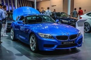 frankfurt - september 2015 bmw z4 sdrive20i präsentiert auf der iaa interna foto