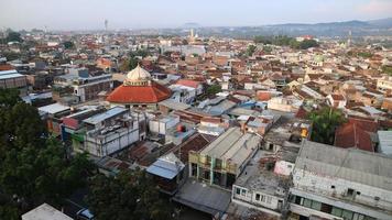 Morgenstimmung in der Stadt Malang foto