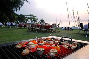 Asiatisches Barbecue-Grillpattaya foto